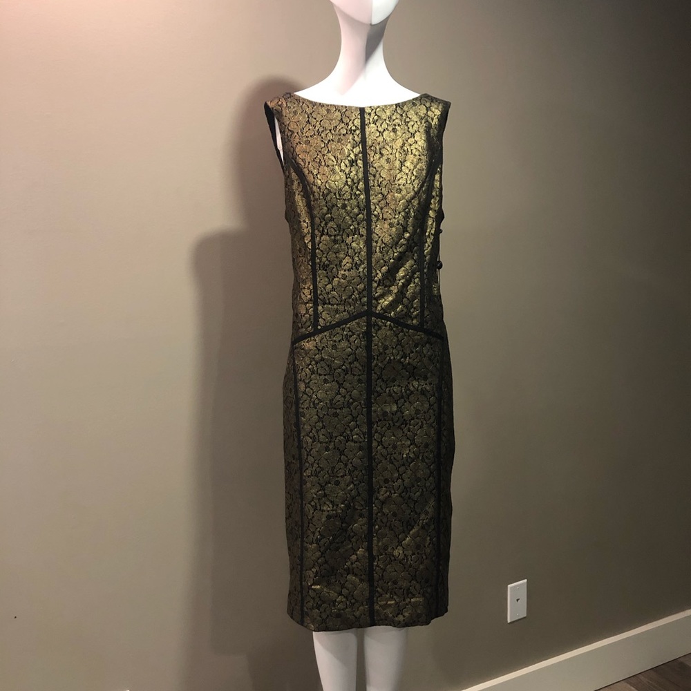 Adrianna Papell Brocade Dress